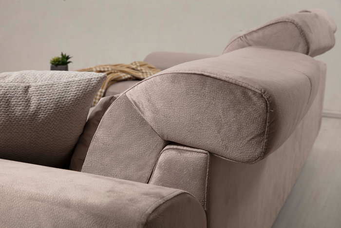 Atelier Del Sofa Sofá Esquinero Left (Chl+3R) - Beige